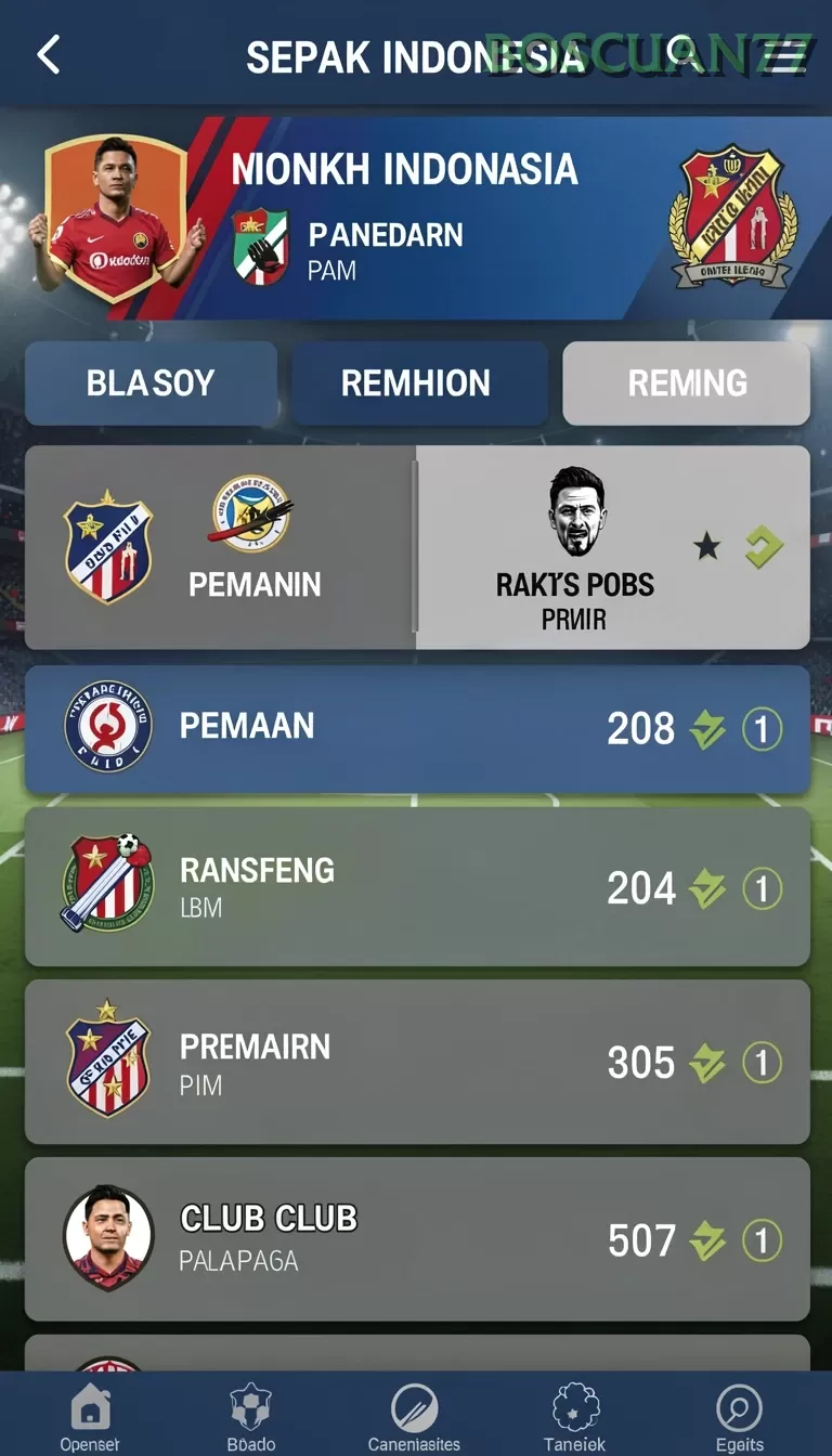 Cuplikan layar MACANTOGEL — aktivitas
