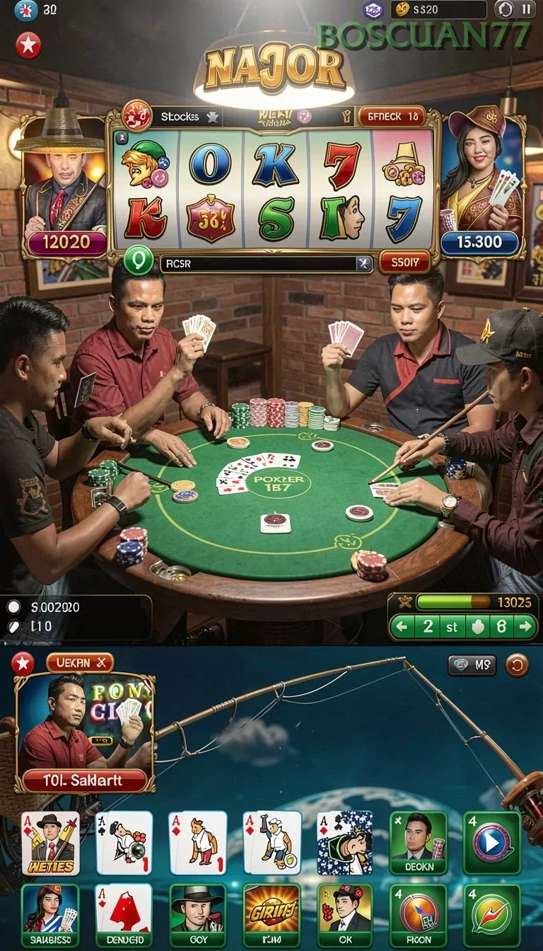Cuplikan layar RR89 — halaman utama